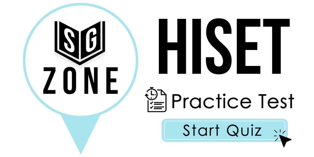Click here to start our HiSET Practice Test