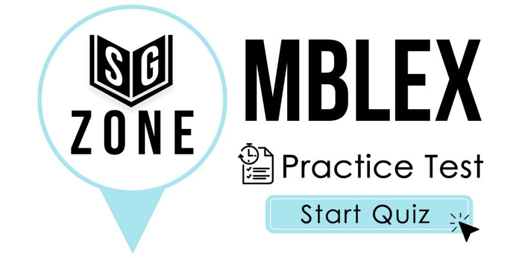 Click here to start our MBLEx Practice Test