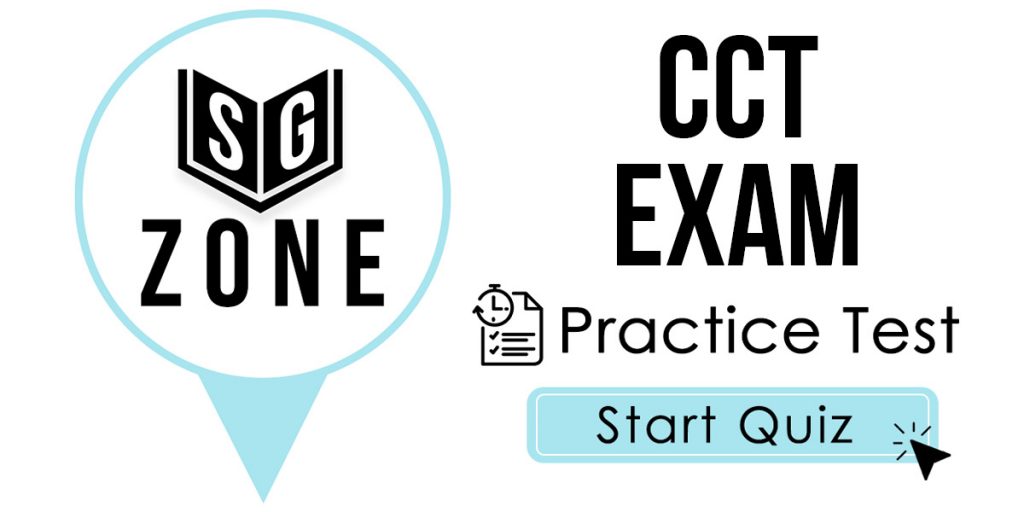 Click here to start our practice test for the CCT Exam