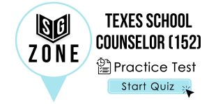 Click here to start our practice test for the TExES School Counselor Test