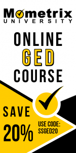 Get 20% off on the Mometrix University GED online course
