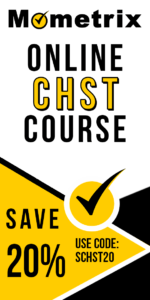 20% off coupon for the CHST online course.